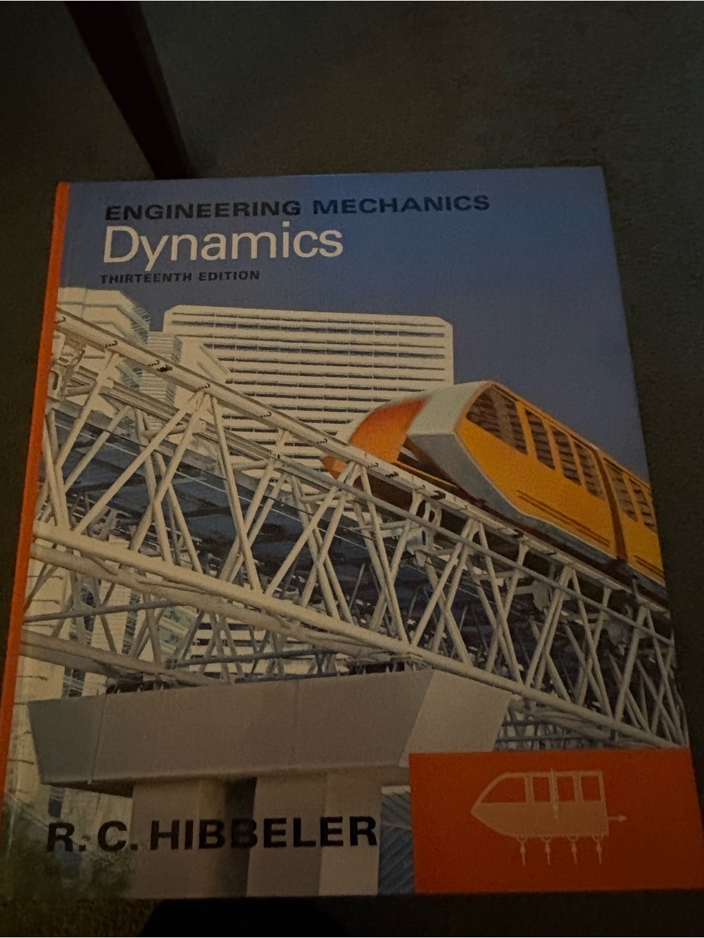 Engineering Dynamics Textbook - Blue & Orange Cover